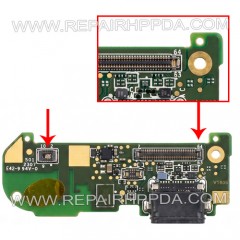 WWAN IO PCB ( 64 Pins, Type C connector ) Replacement for Honeywell Dolphin CT30XP